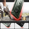 Armored case for Samsung Galaxy S9, Dexnor Full Body, green