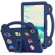 Children's case for Samsung Tab A8 X200 / X205, Cute Patterns, with stand, dark blue