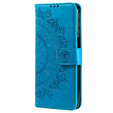 Flip case for Xiaomi Redmi Note 11/11S, Mandala, blue