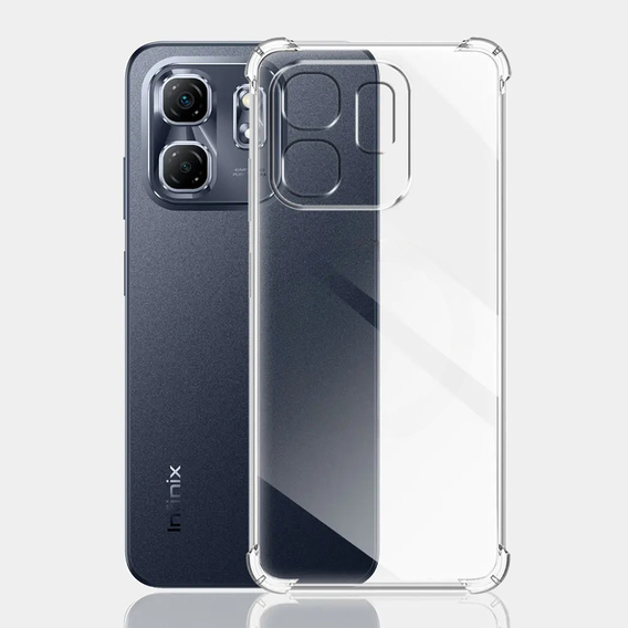 Case for Infinix Hot 50i 4G, Dropproof, transparent