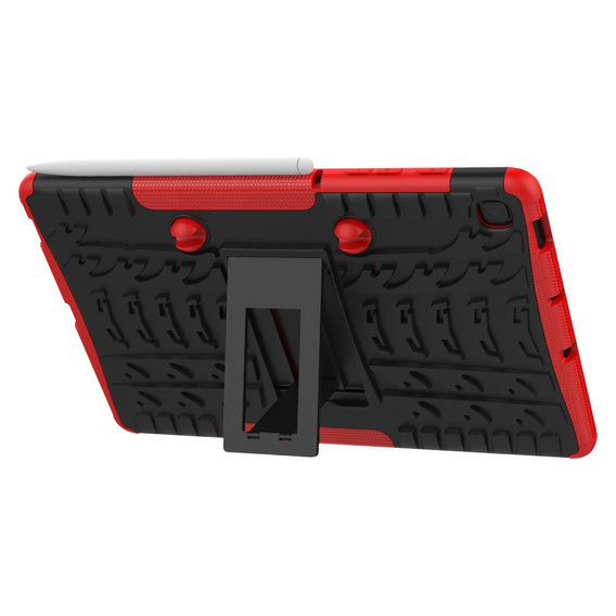 Case for Samsung Galaxy Tab S6 Lite, Tire Armor, red