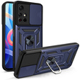 Case for Xiaomi Poco M4 Pro 5G / Redmi Note 11S 5G, CamShield Slide, blue