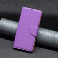 Flip case for Samsung Galaxy A34 5G, Wallet Litchi Magnet, purple
