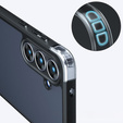 Case for Samsung Galaxy S25 FE, Fusion Hybrid, transparent / black
