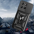 Case for Motorola Moto G15 / Motorola Moto G15 Power, CamShield Slide, black
