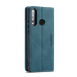 CASEME case for Huawei P30 Lite, Leather Wallet Case, blue