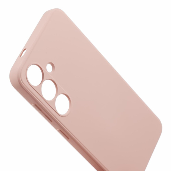 Case for Samsung Galaxy S24+ Plus, Silicone Lite, pink