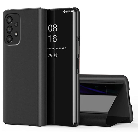 Case for Samsung Galaxy A53 5G, Clear View, black