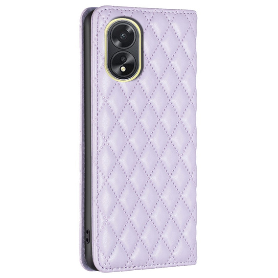 Flip case for Oppo A38 4G, Wallet, BINFEN COLOR, purple