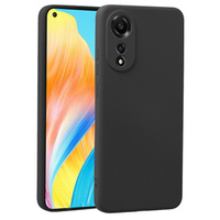 Case for Oppo A78 4G, Silicone Lite, black