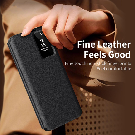 Smart View Wallet flip case for Samsung Galaxy S25 FE