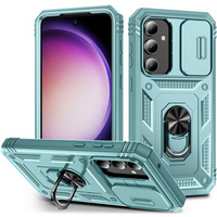 Case for Samsung Galaxy S23 FE, CamShield Slide, green