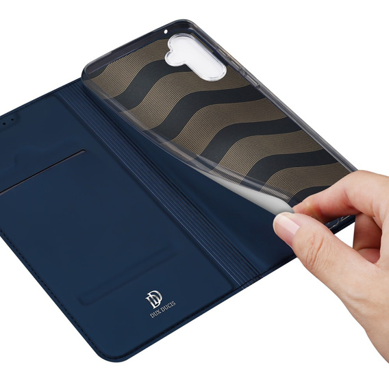 Dux Ducis Case for Samsung Galaxy A34 5G, Skinpro, dark blue