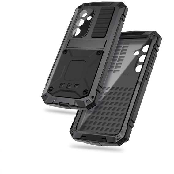 Armored case for Samsung Galaxy S25+ Plus, R-JUST, black