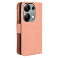 Flip case for Xiaomi Redmi Note 13 Pro 4G / Xiaomi Redmi Note 14S / Xiaomi Poco M6 Pro 4G, Card Slot, pink