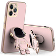 Case for iPhone 14 Pro Max, Astronaut, pink rose gold