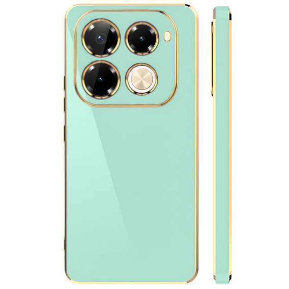Case for Infinix Note 40 Pro, Glamour CamShield, mint
