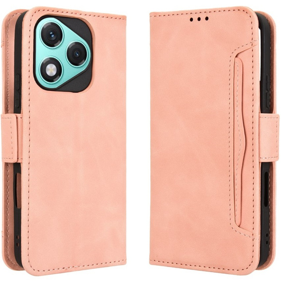 Flip case for Honor 400 Lite, Card Slot, pink