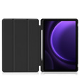 Case for Samsung Galaxy Tab S10 Lite / S10 FE / S9 FE, Smartcase with stylus space, black