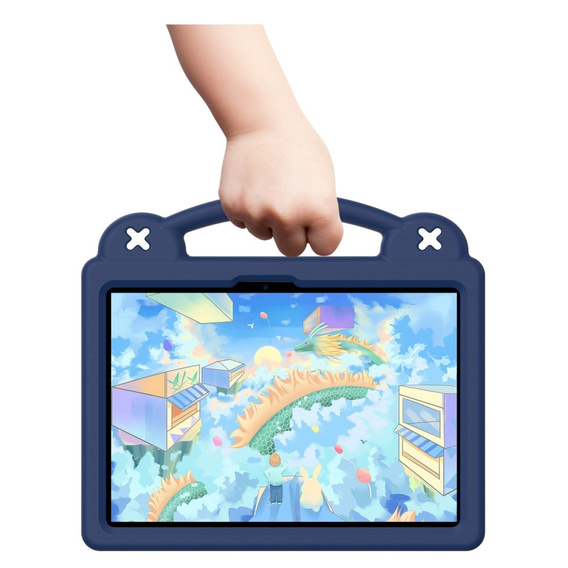 Children's case for Xiaomi Pad 7 / 7 Pro, Cute Patterns, with stand, dark blue
