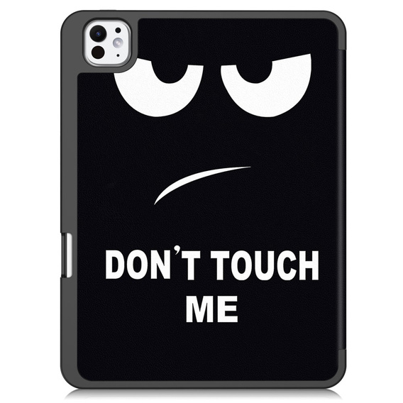 Case for iPad Pro 11 2024, Smartcase, don't touch me