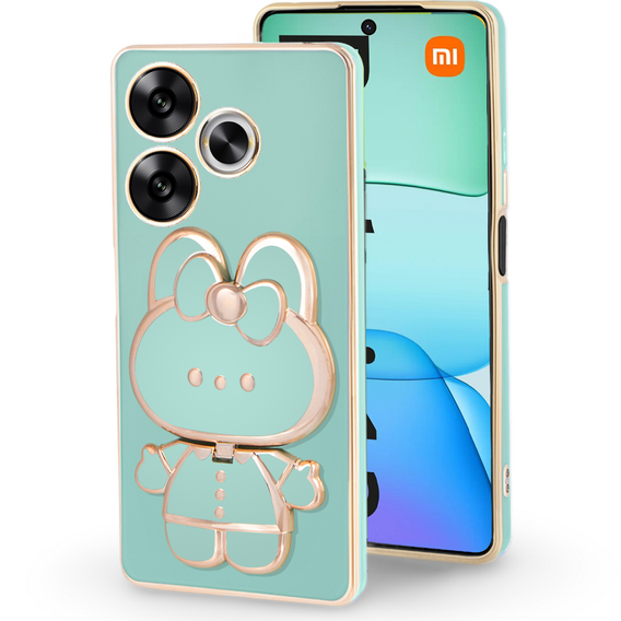 Case for Xiaomi Redmi 13, Bunny, green