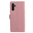 Flip case for Samsung Galaxy A54 5G, Wallet Pocket Zipper Lace, pink