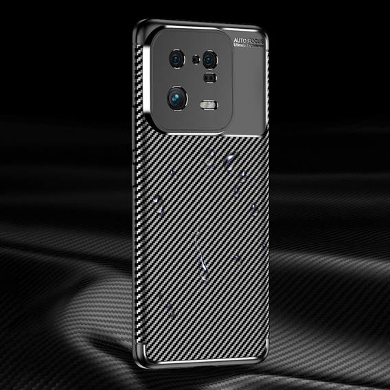 Case for Xiaomi 13 Pro, Carbon Gel, black