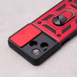 Case for Oppo A98 5G, CamShield Slide, red