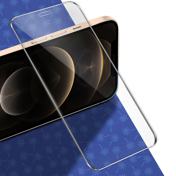 Diamond Palm Tempered Glass for iPhone 12 Pro Max