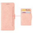 Flip case for Vivo Y19s, Card Slot, pink