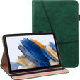 Case for Samsung Galaxy Tab A9+, Classic, with space for stylus, green