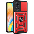 Case for Oppo A98 5G, CamShield Slide, red