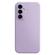 Case for Samsung Galaxy M55 5G, Silicone Lite, purple