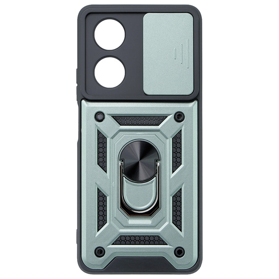 Case for Oppo A38 4G / Oppo A18 4G, CamShield Slide, green