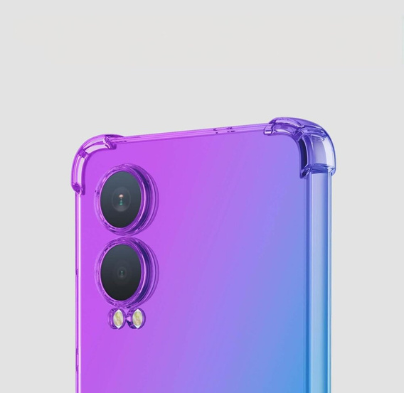 Case for OnePlus Nord CE4 Lite, Gradient Dropproof, Purple / blue