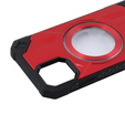 Case for iPhone 13, Heavy Duty, for MagSafe, red