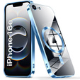 Case for iPhone 16E, Electro MagSafe, blue + Screen Glass