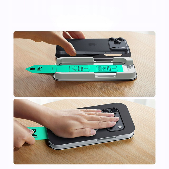 ESR UltraFit tempered glass (2-Pack) for iPhone 17 Pro