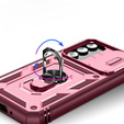 Case for Samsung Galaxy A54 5G, CamShield Slide, pink / burgundy