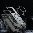 Case for Xiaomi 14T, Military MagSafe, silver