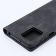 Case for Motorola Moto G53, ERBORD Vintage, wallet with flap, black
