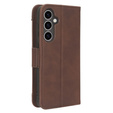 Flip case for Samsung Galaxy S23 FE, Card Slot, brown