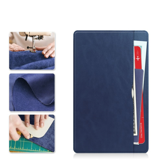 Case for Samsung Galaxy Tab A9, Business Card, blue
