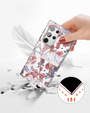 Case for Samsung Galaxy S22 Ultra, Suritch Full Body Marble, pink