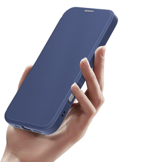 Dux Ducis Case for iPhone 16, Skin X Pro, MagSafe, dark blue