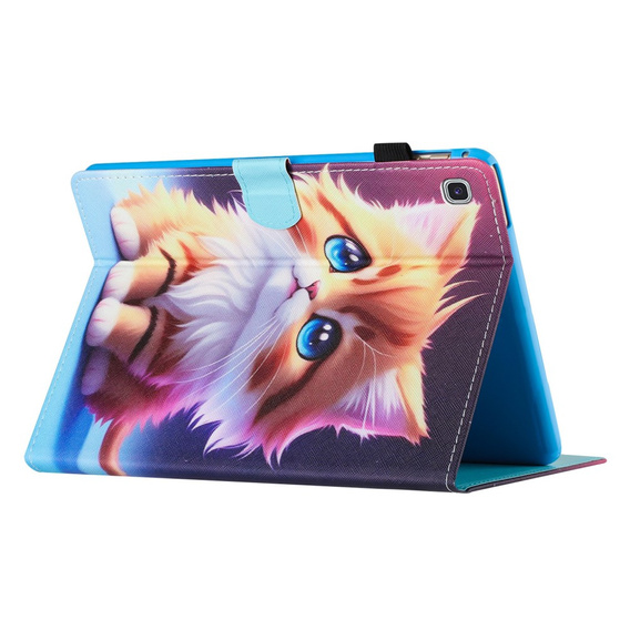 Case for Samsung Galaxy Tab S6 Lite 2022 / 2020, with flap, cat