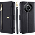 Flip case for Realme 11 Pro 5G / Pro+ 5G, Wallet Zipper Pocket, black