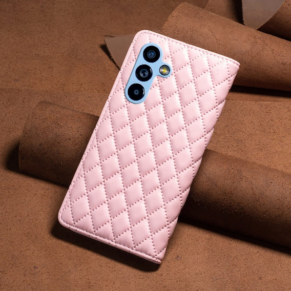 Flip case for Samsung Galaxy A54 5G, Wallet, BINFEN COLOR, pink