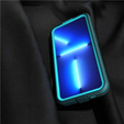 Waterproof case for Samsung Galaxy S24, Redpepper, for MagSafe, blue